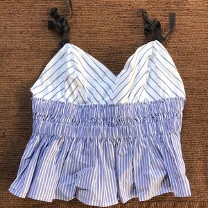Express stripped tank top
